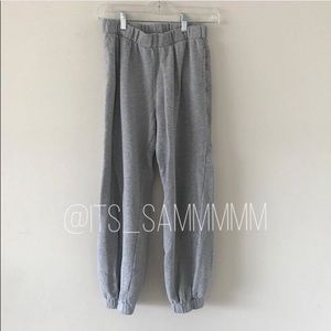 gray rosa sweatpants